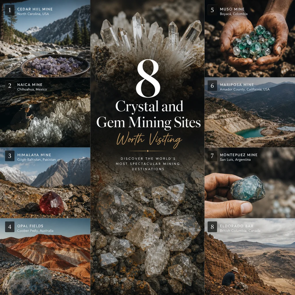 8 Best Crystal Mining Sites in the US