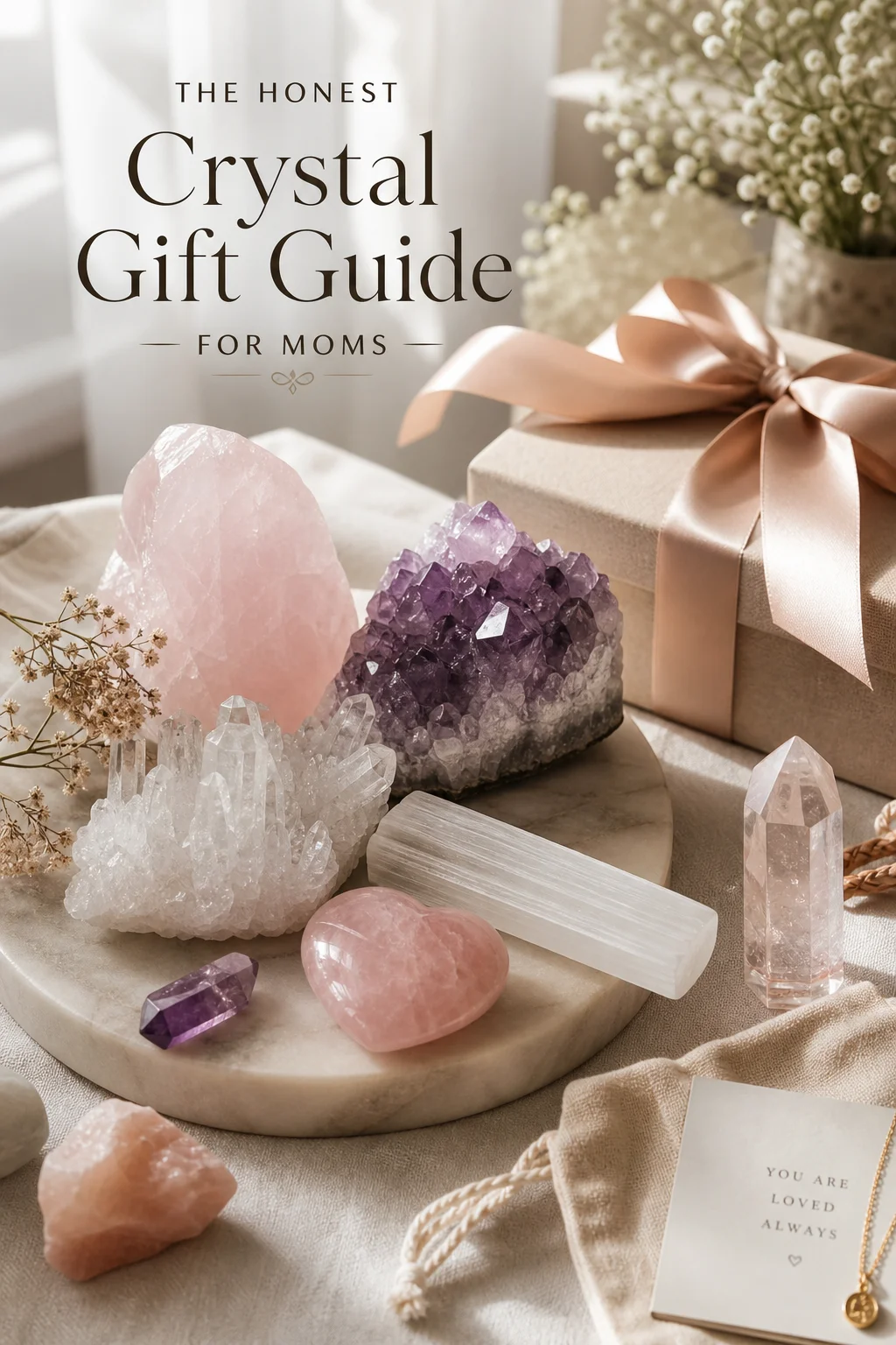 The Honest Crystal Gift Guide for Moms (No
