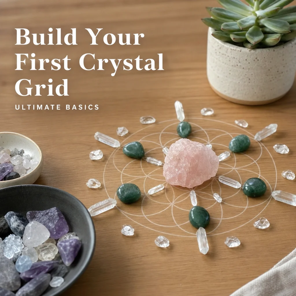 Build Your First Crystal Grid: Ultimate Basics