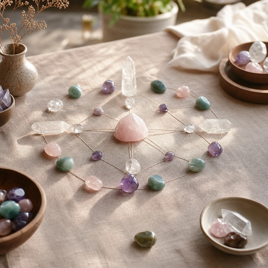 Start Your Crystal Grid Journey: Easy Setup