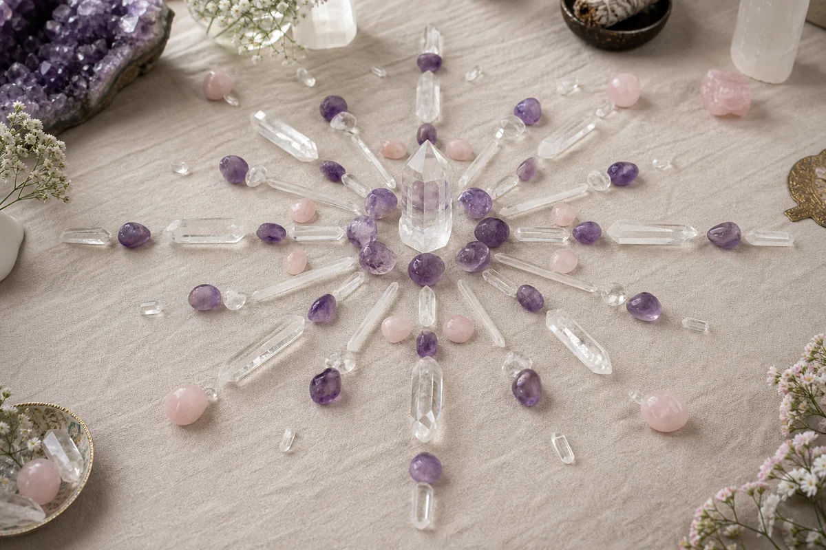Master Crystal Grid Creation for Healing & Ene