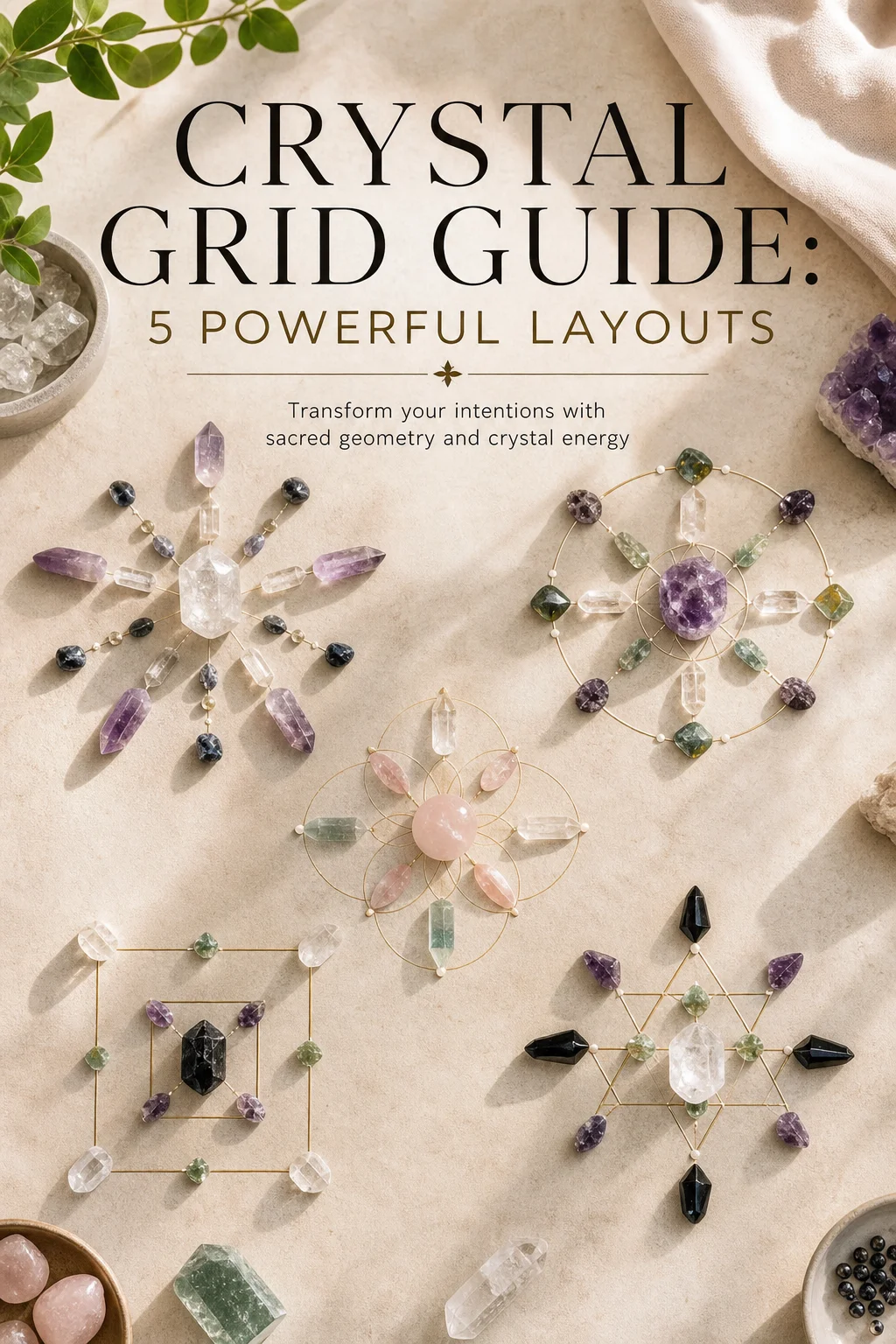 Crystal Grid Guide: 5 Powerful Layouts