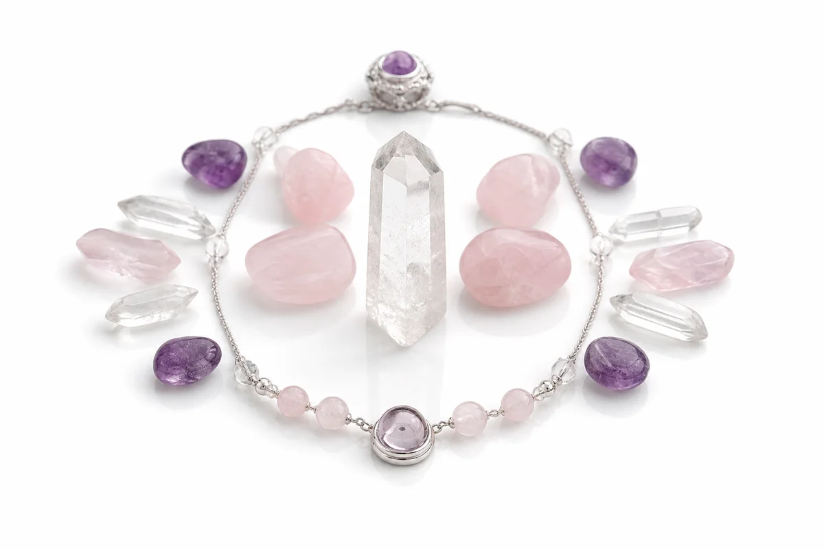Crystal Grid Pairing for Maximum Healing Power