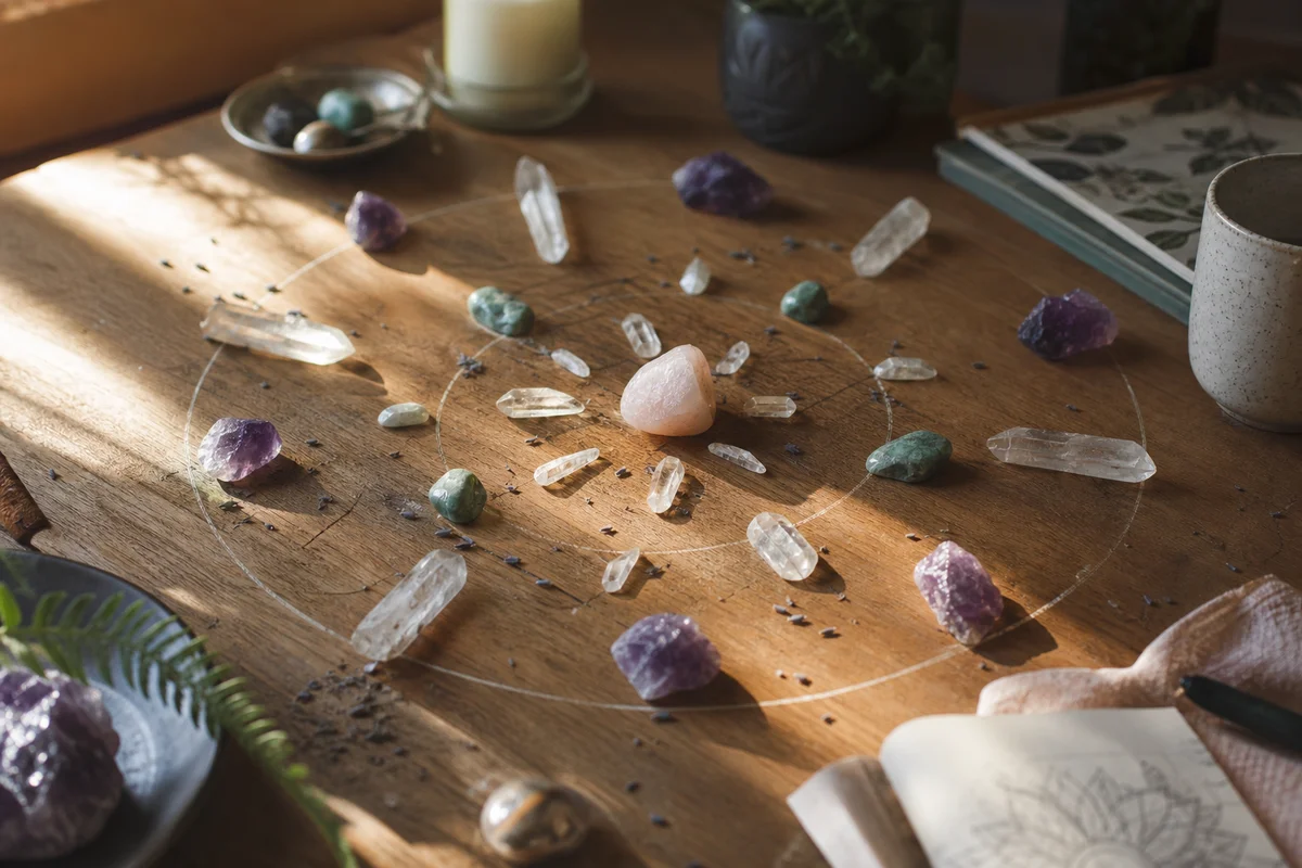 My First Crystal Grid Was a Mess (And What I