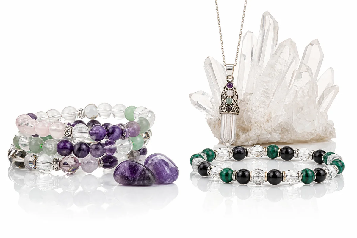 Crystal Jewelry for Meditation: Healing Energy