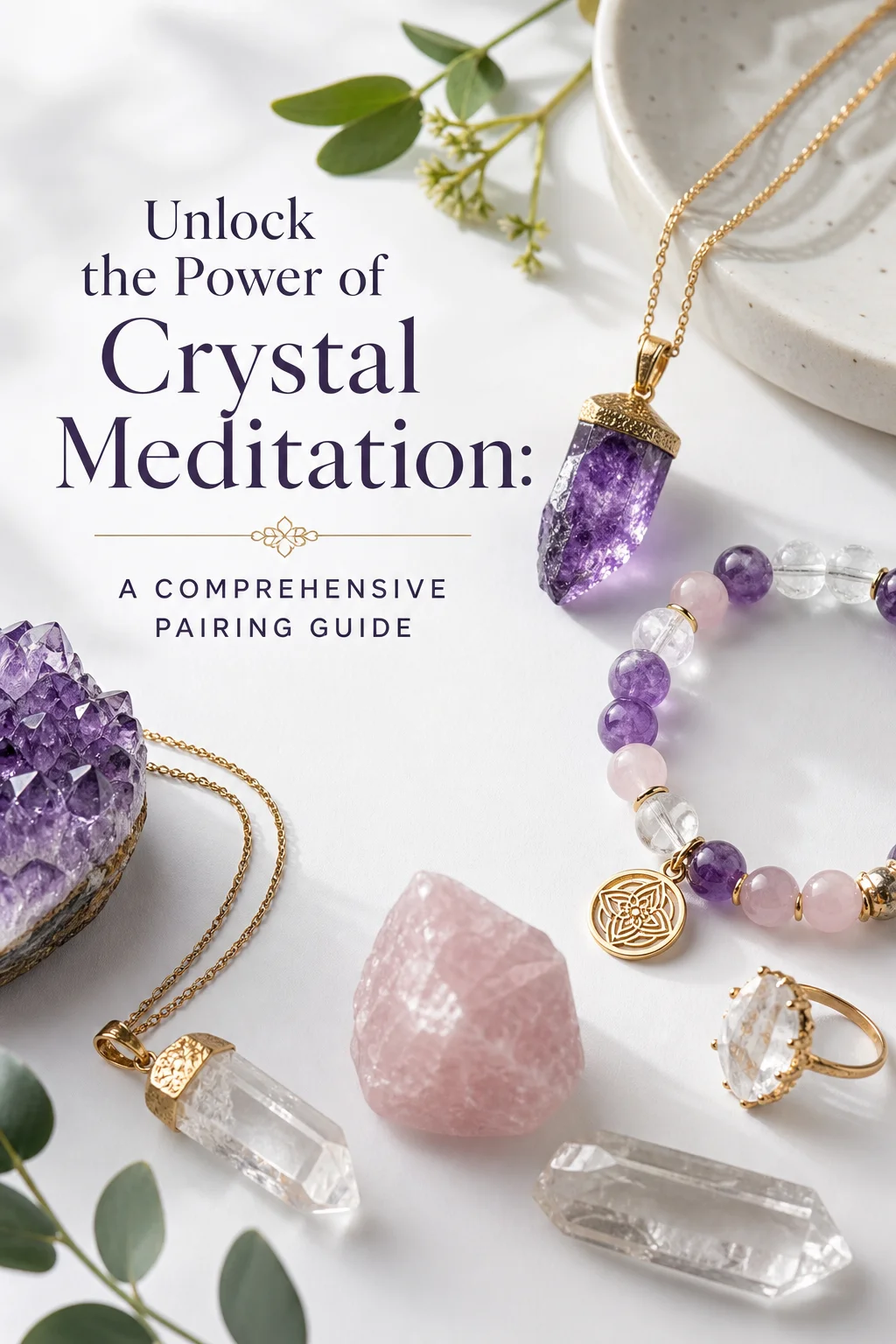 Crystal Meditation Mastery: A Comprehensive Gu