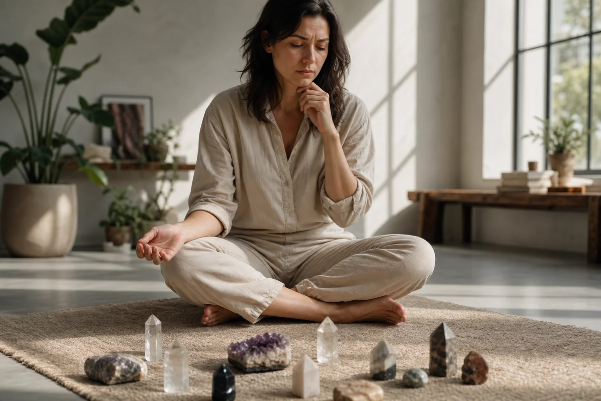 Crystal meditation for skeptics