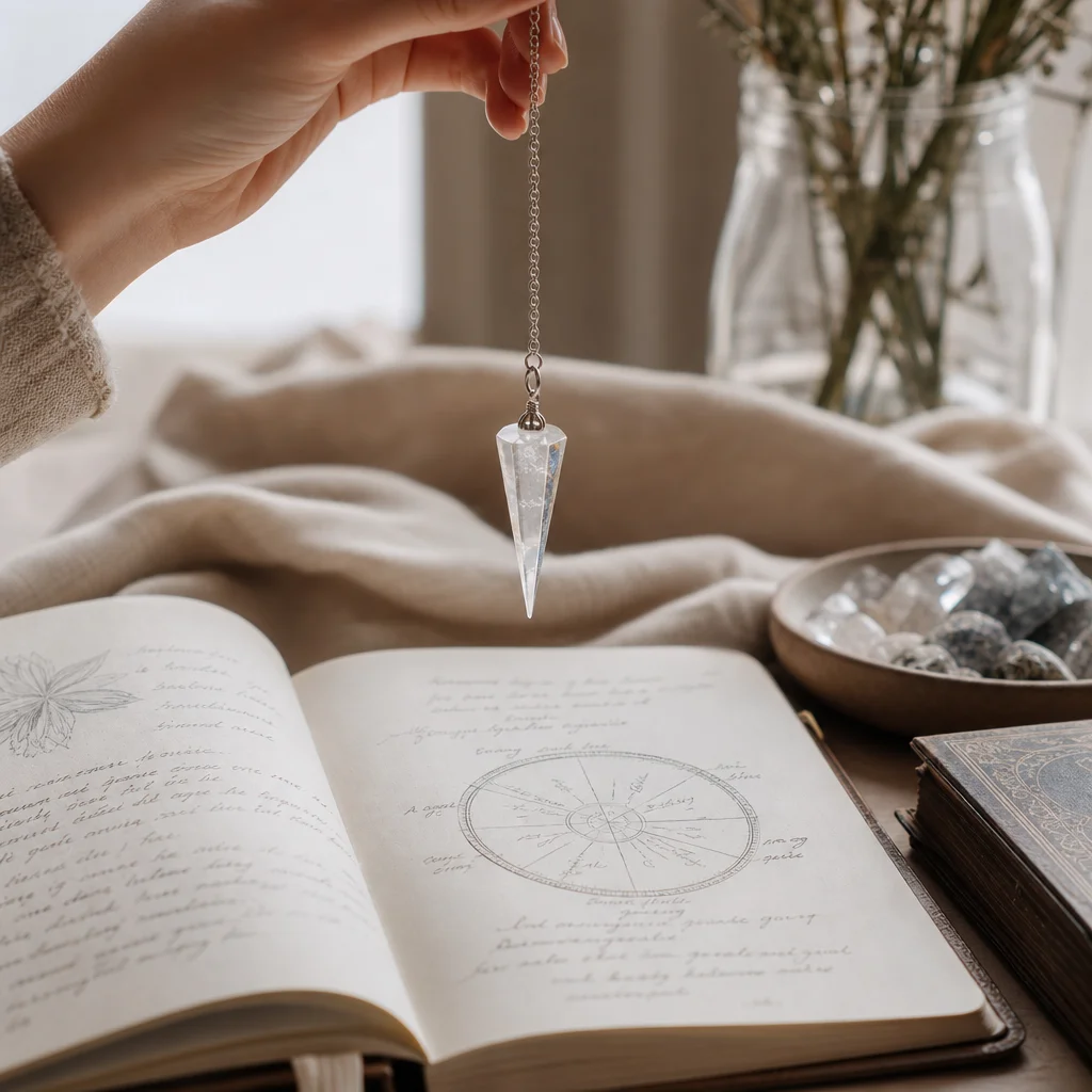 How I Learned to Use a Crystal Pendulum