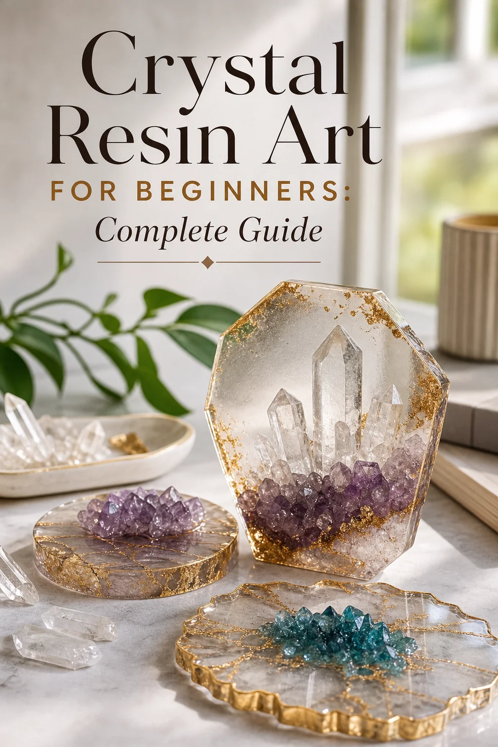 Beginner's Guide to Crystal Resin Art