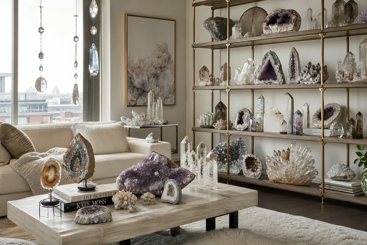 I Decorated My Entire Apartment With Crystals