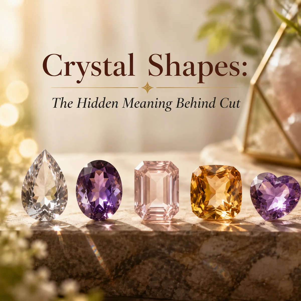 Crystal Shapes: The Hidden Meaning Behind Cut