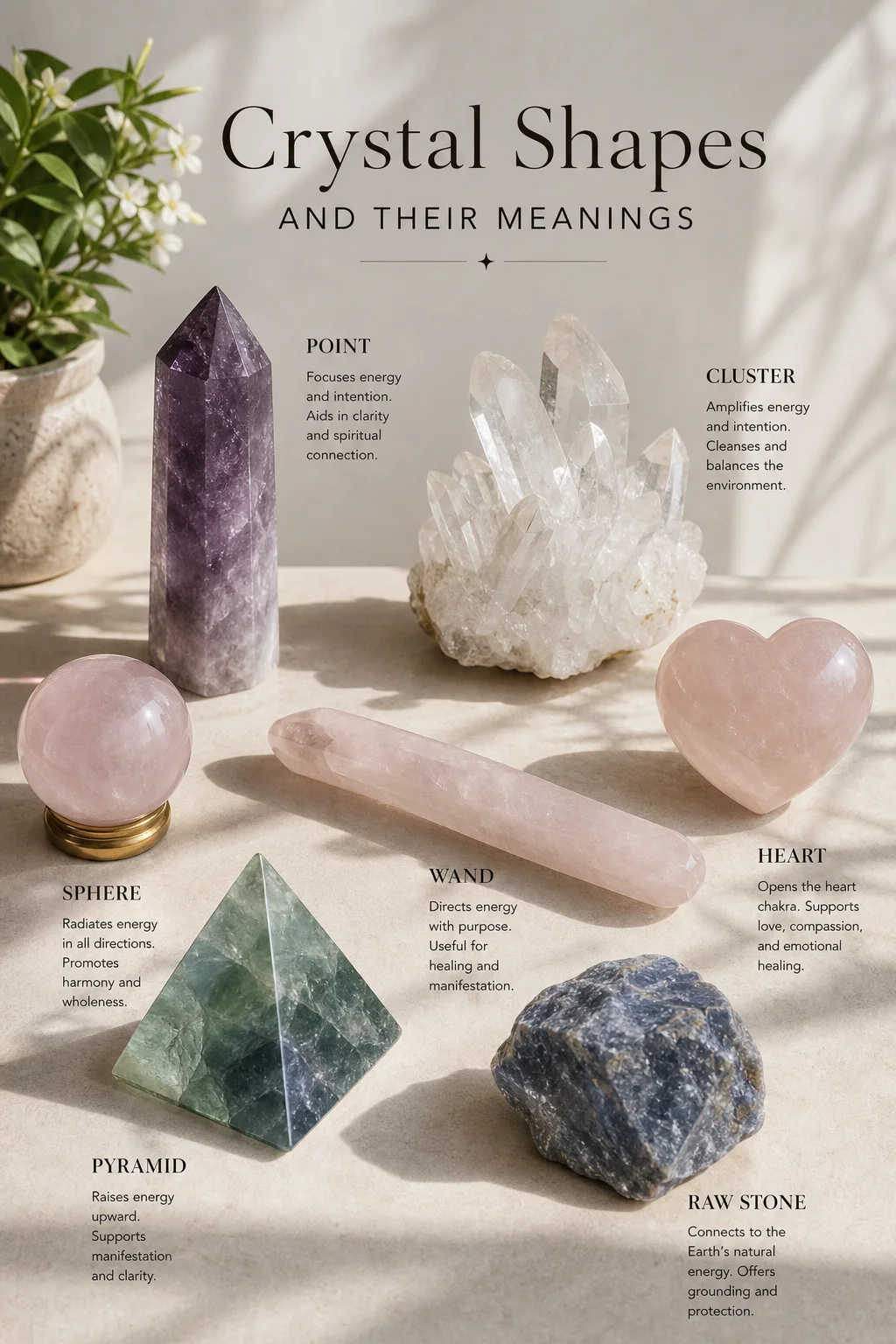 Crystal Shapes and Their Meanings