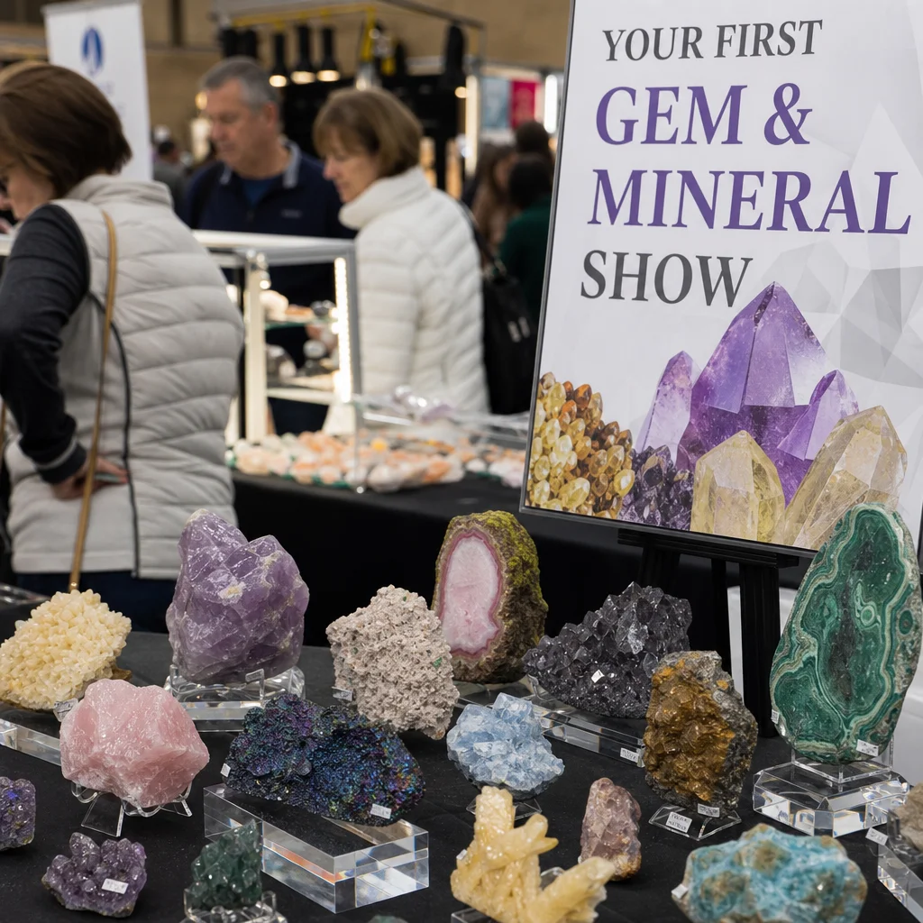 Your First Gem and Mineral Show