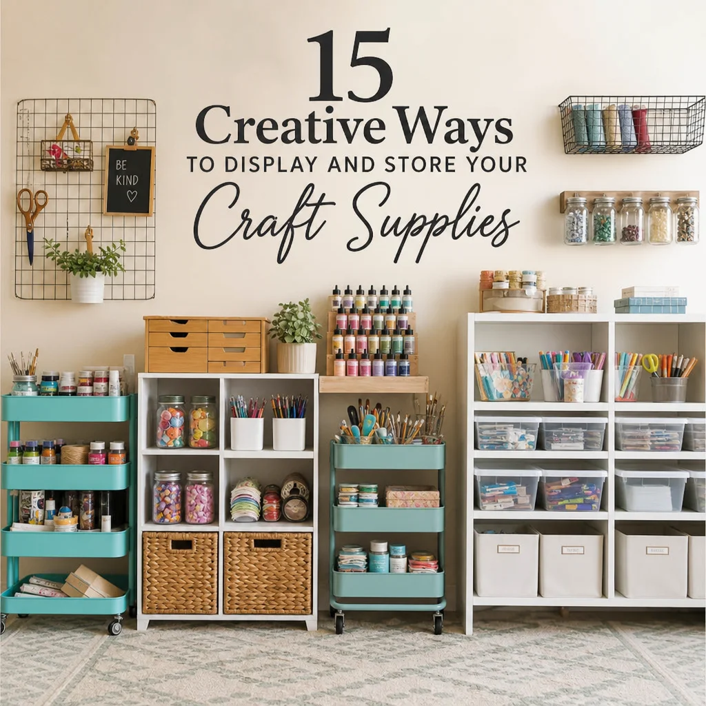 15 Creative Ways to Display and Store Your