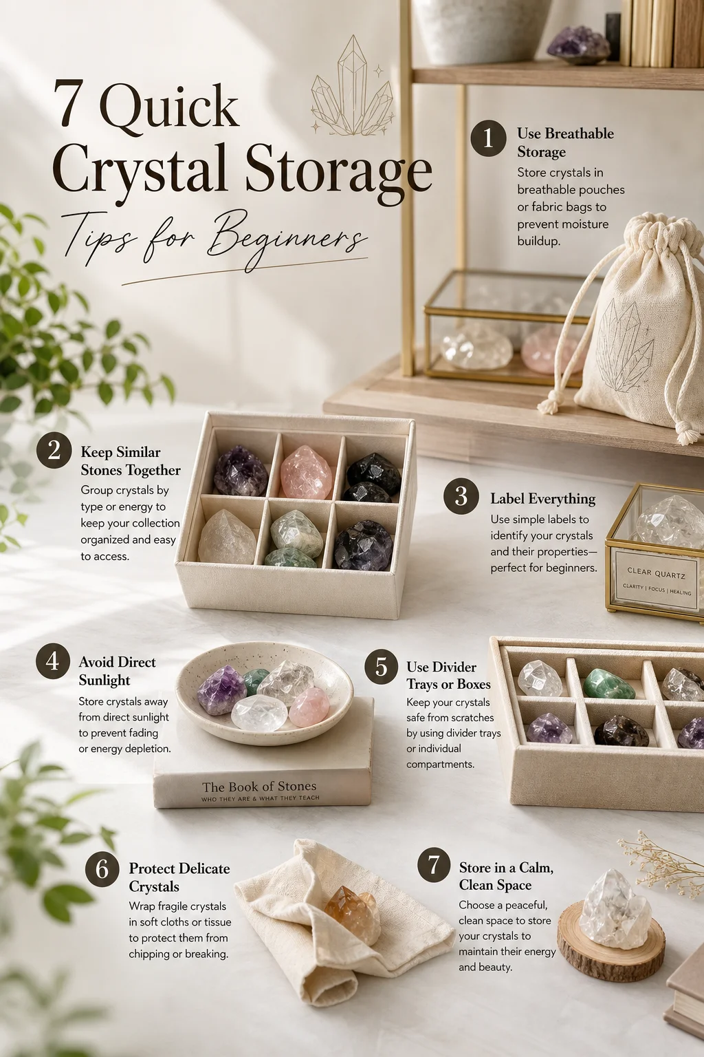 Avoid These 10 Crystal Storage Mistakes
