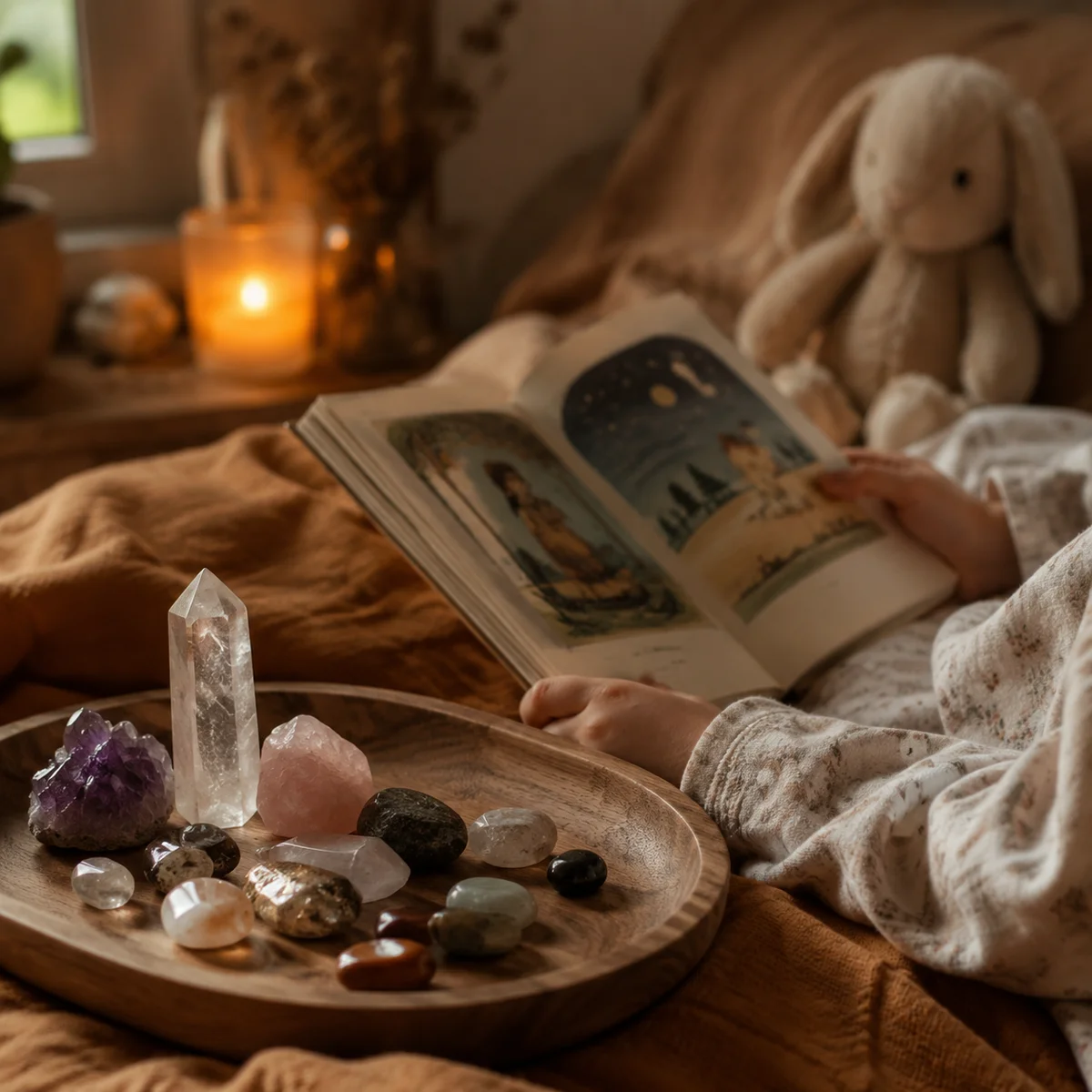 Crystal Story Time: Bedtime Stories With Stones