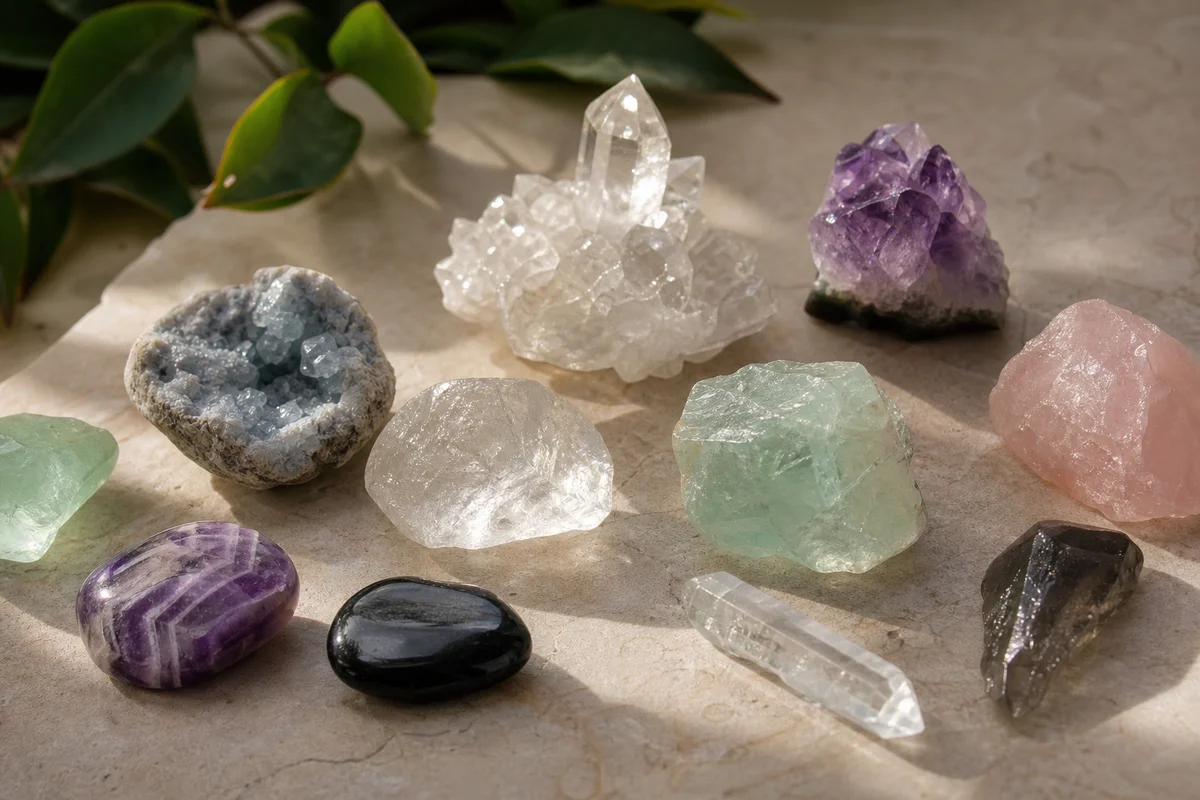 Safe Crystals for Water Elixirs: Full List
