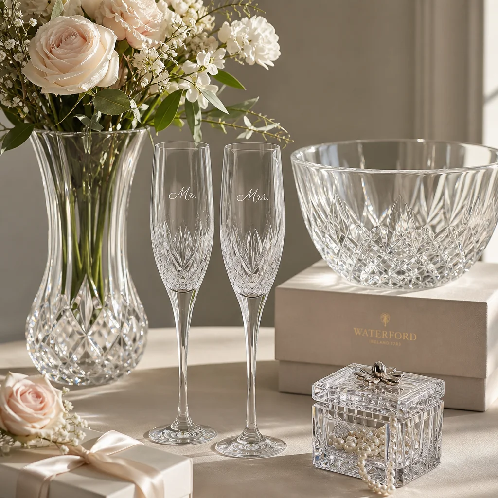 Crystal Wedding Gifts That Couples Actually Want
