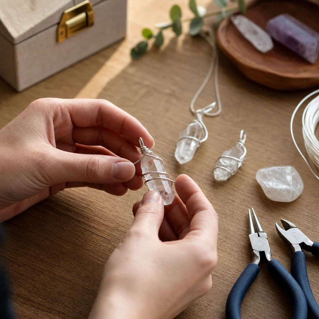 DIY Crystal Wire Wrapping for Beginners