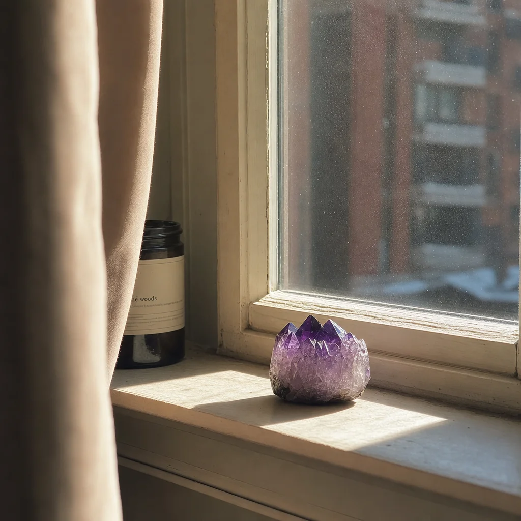 I Left My Amethyst on a Windowsill for Two