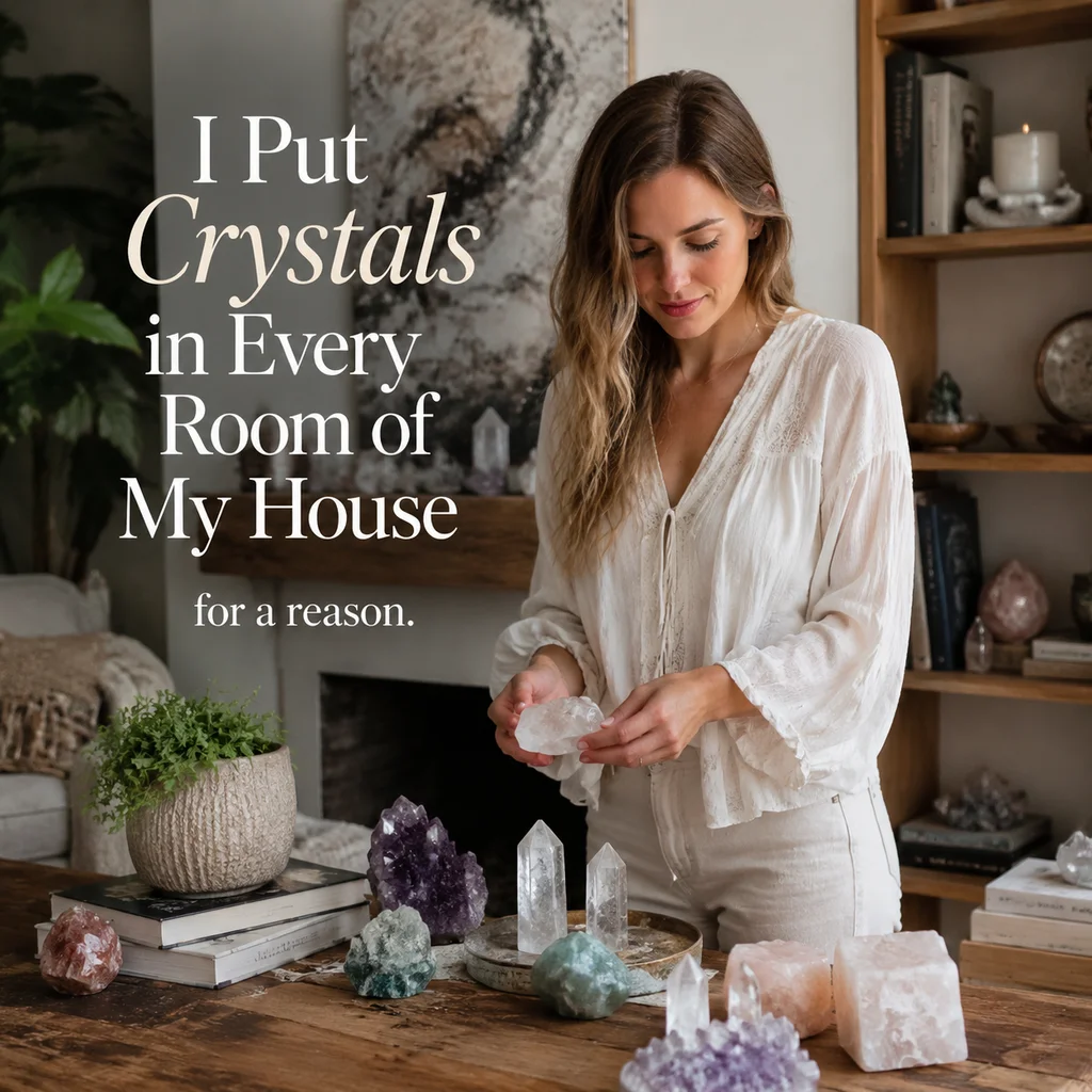I Put Crystals in Every Room of My House for a