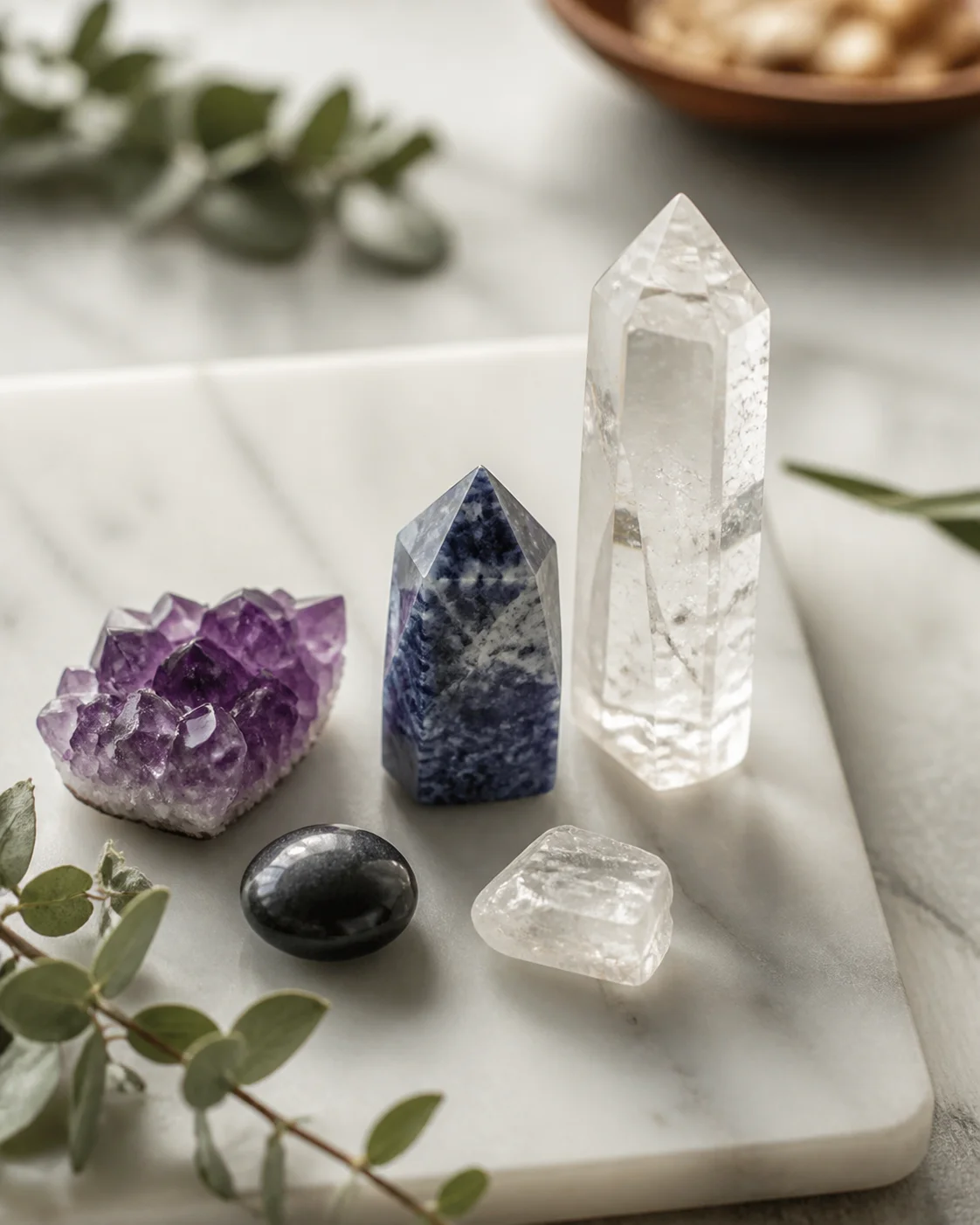 Crystals for Focus and Concentration