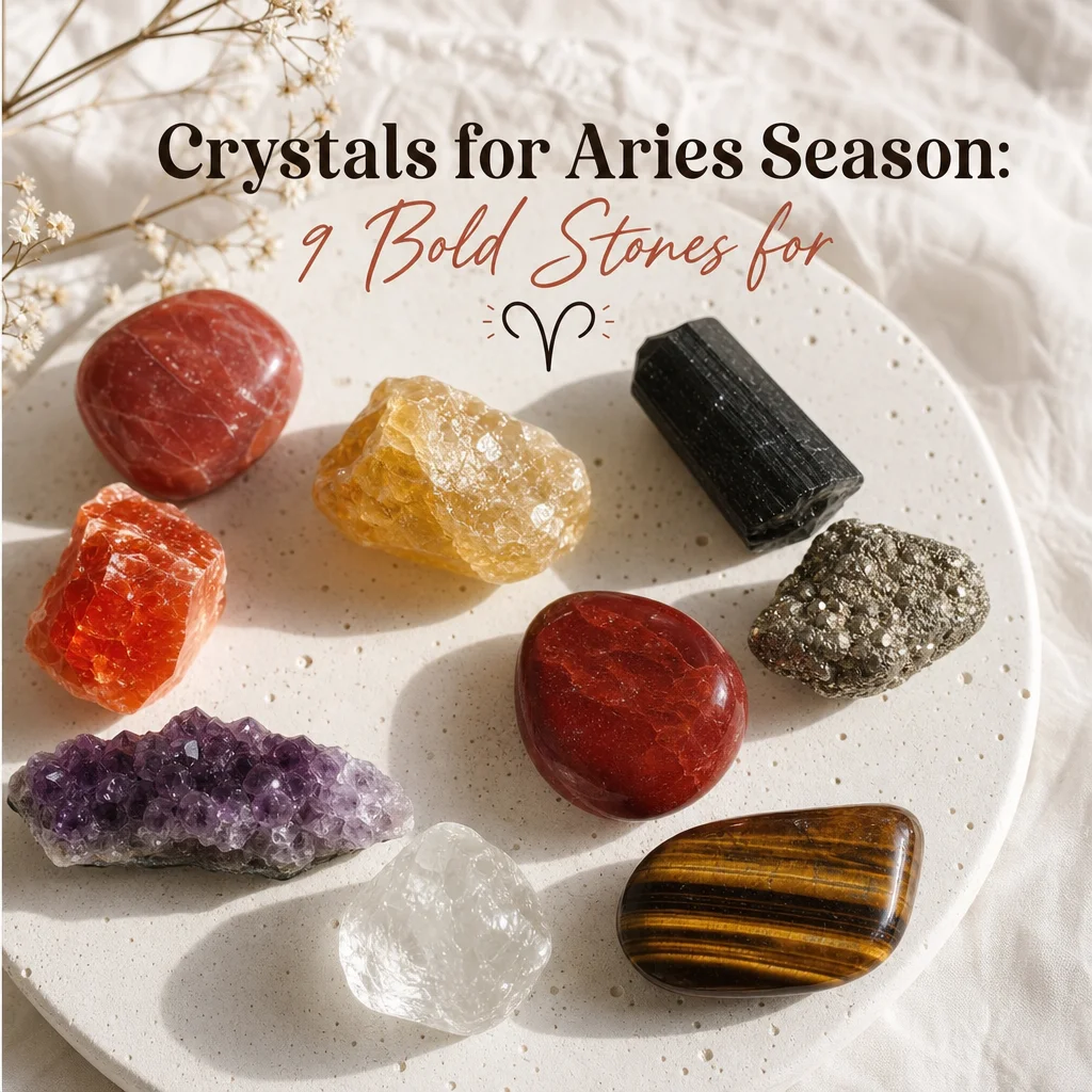 Crystals for Aries Season: 9 Bold Stones for
