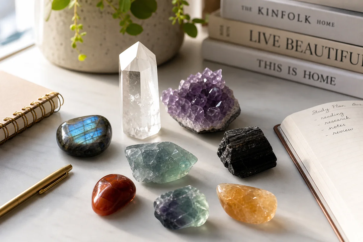 Crystals for Focus and Study: 8 Stones to Hel...