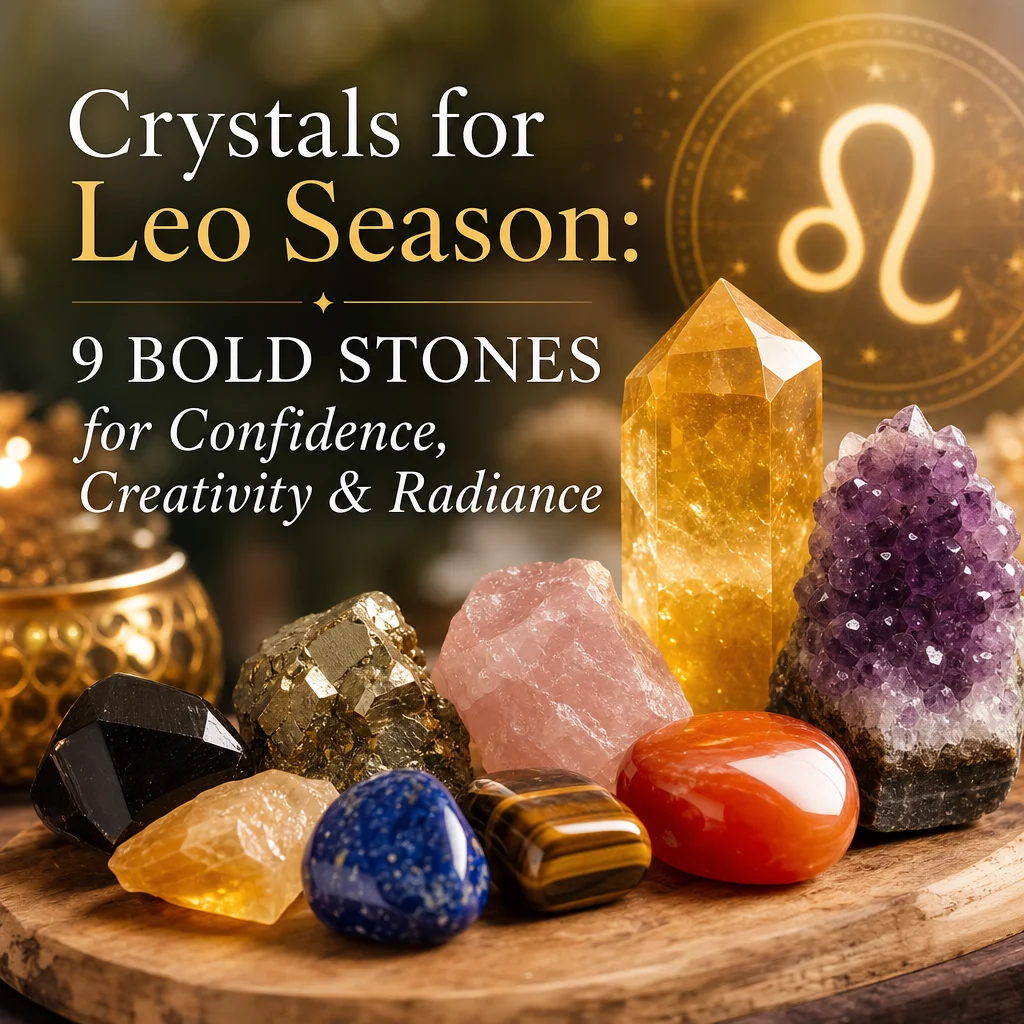 Crystals for Leo Season: 9 Bold Stones for Co...