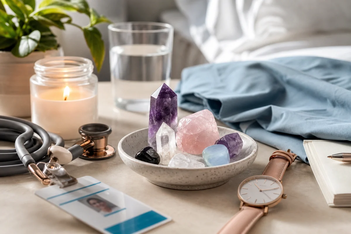 Top 5 Crystals to Boost Your 12-Hour Nursing