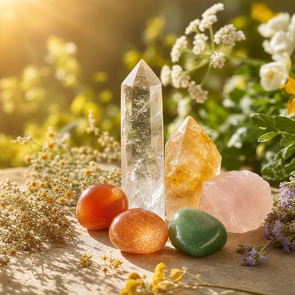 Litha Crystals: 7 Stones for Summer Solstice