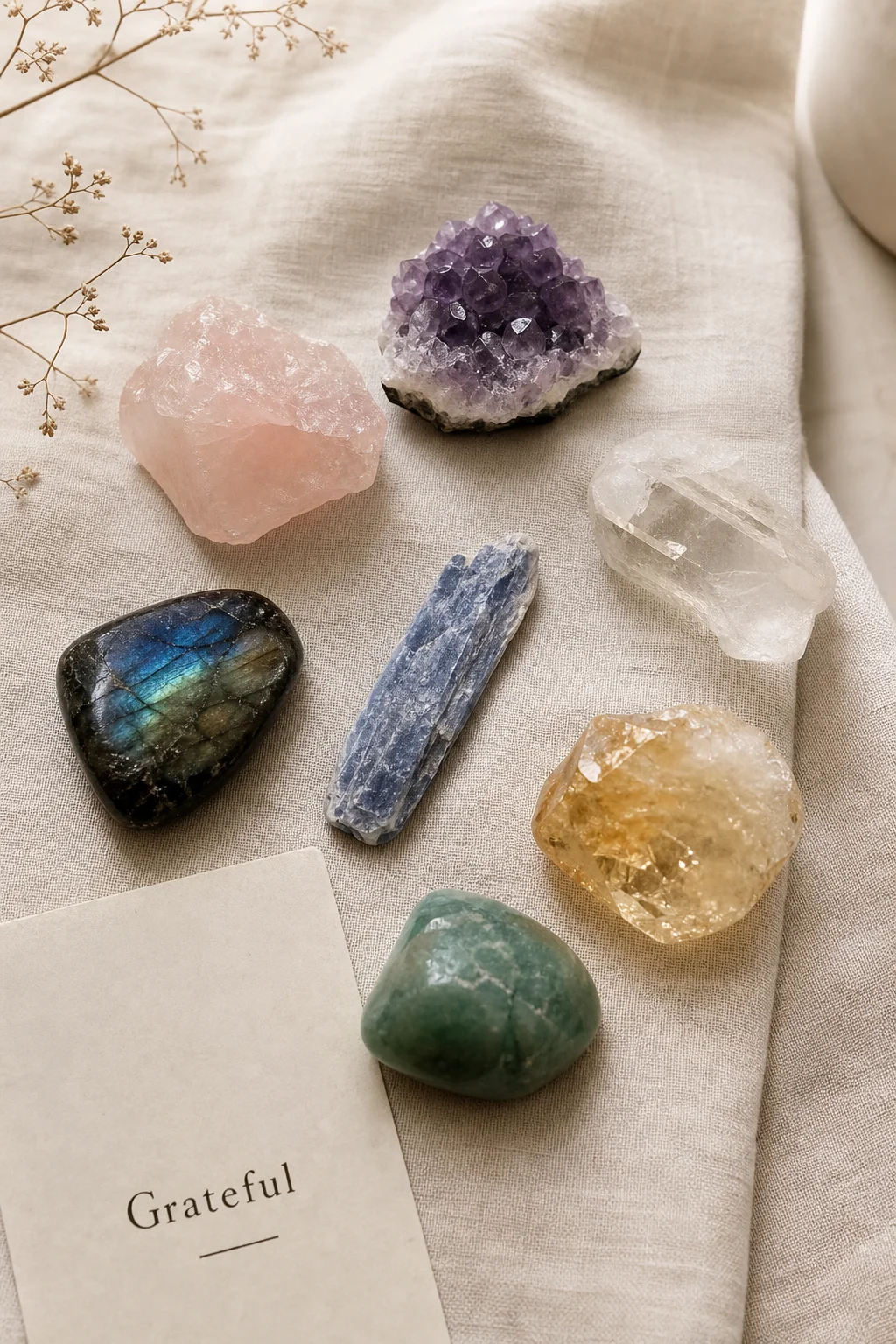Crystals for Gratitude Practice: 7 Stones for