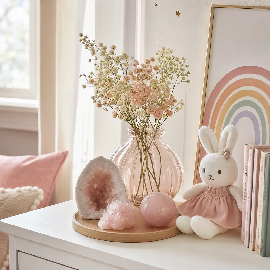 Safe Crystal Decor for Kids' Rooms