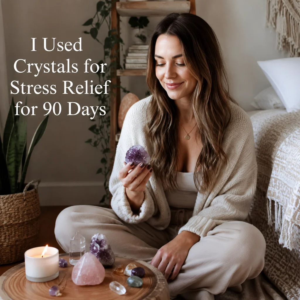 I Used Crystals for Stress Relief for 90 Days