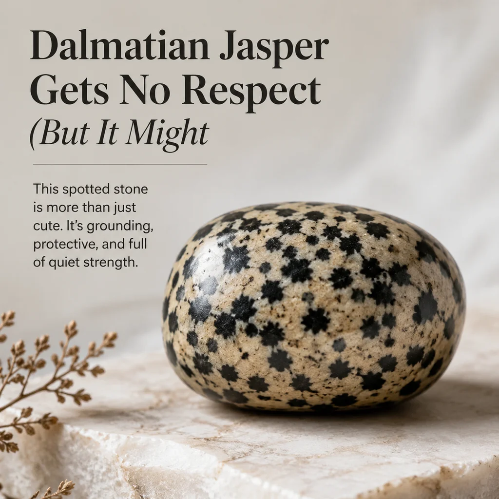 Dalmatian Jasper Gets No Respect (But It Might