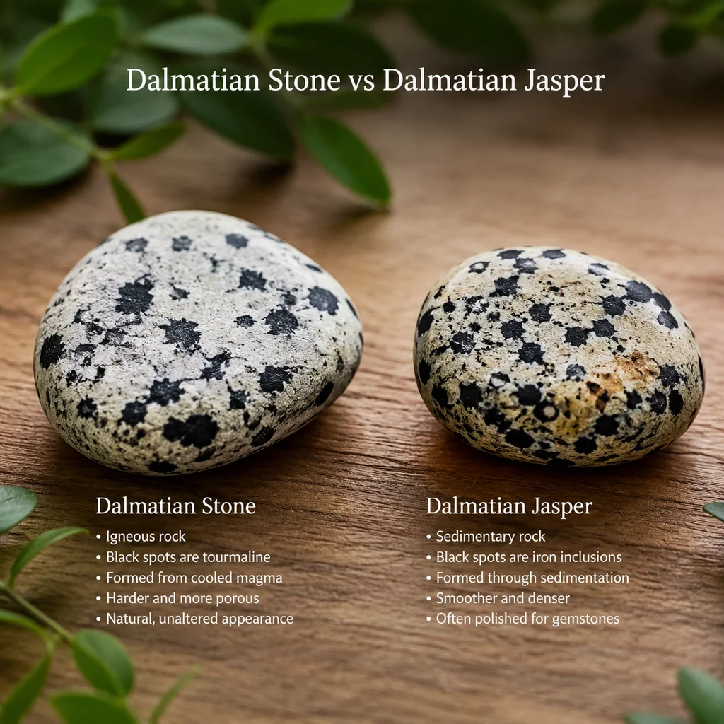 Dalmatian Stone vs Dalmatian Jasper