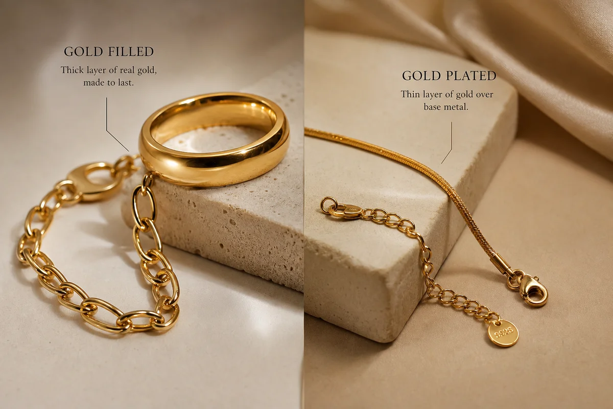 Gold Filled vs. Gold Plated: The Real