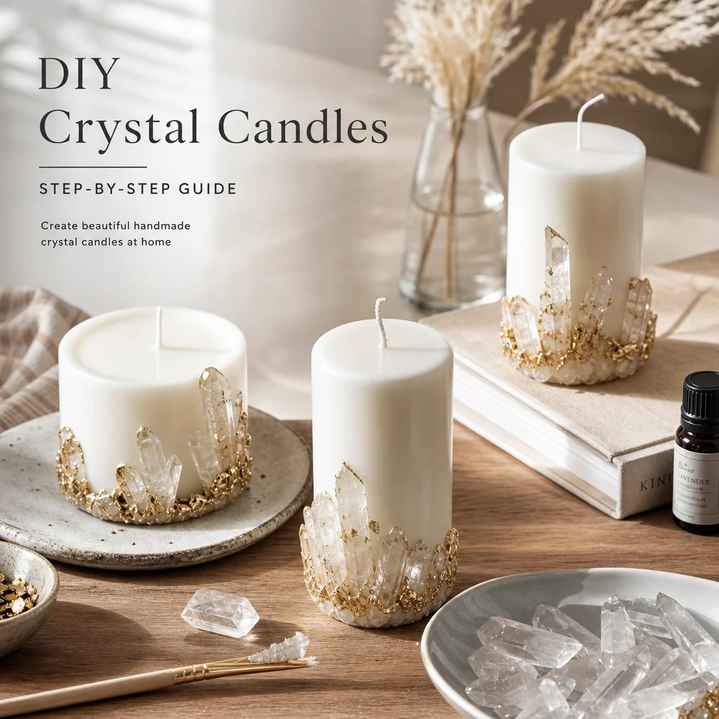 DIY Crystal Candles: Step-by-Step Guide