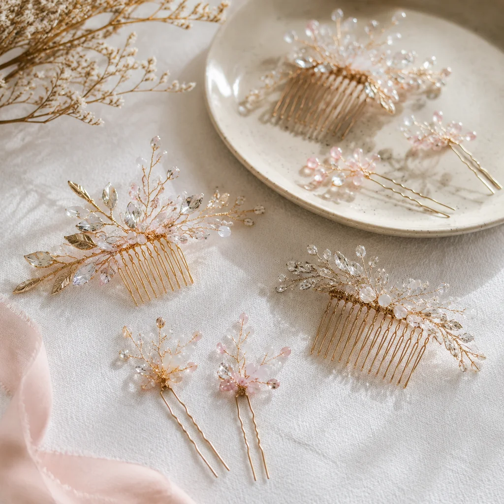 DIY Crystal Hair Accessories: Create