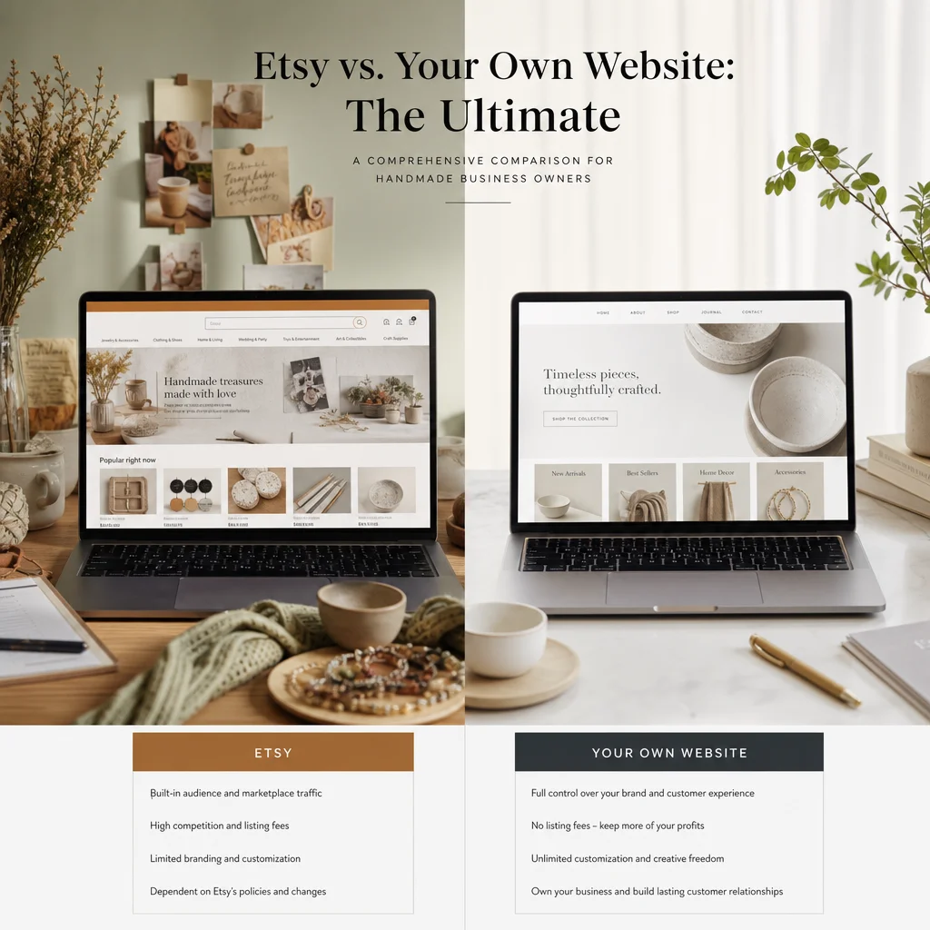 Etsy vs Your Own Site for Selling Crystals
