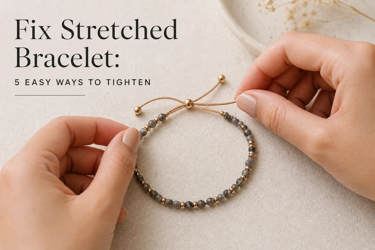 5 Quick Fixes to Tighten Your Stretched Bracelet