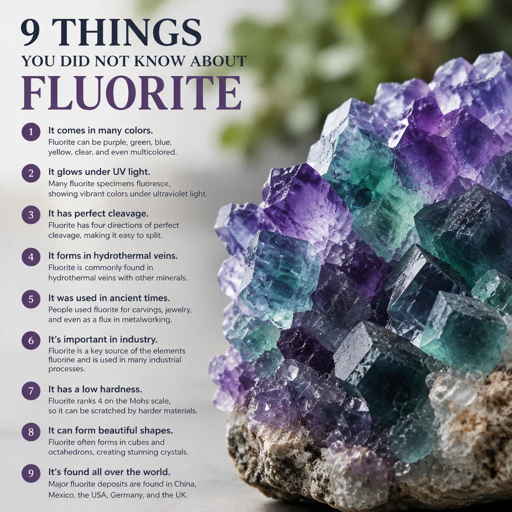 9 Things You Did Not Know About Fluorite