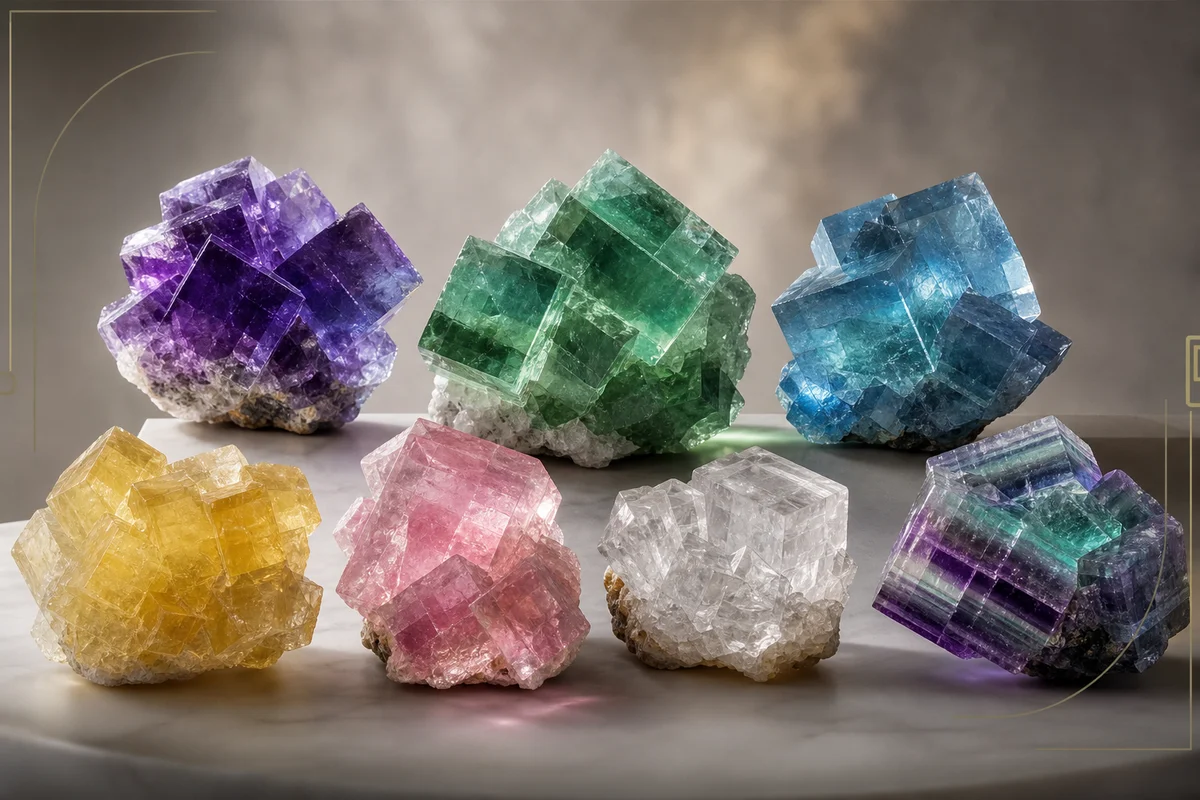 7 Colors of Fluorite (And Why Some of Them Glow