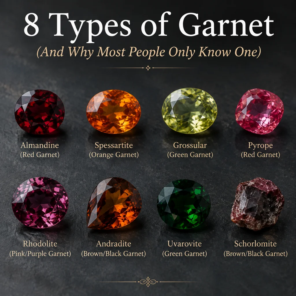 8 Types of Garnet (And Why Most People Only