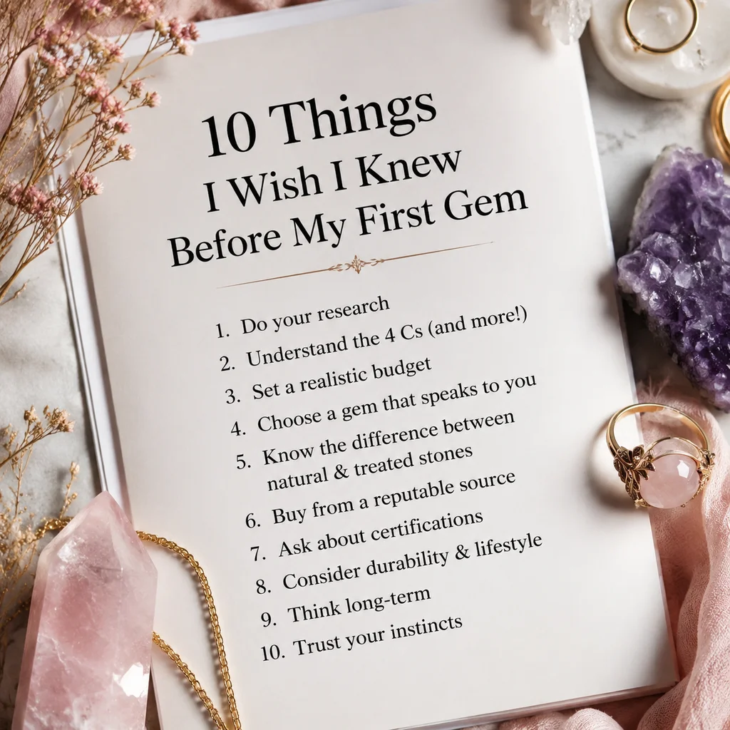 10 Things I Wish I Knew Before My First Gem and