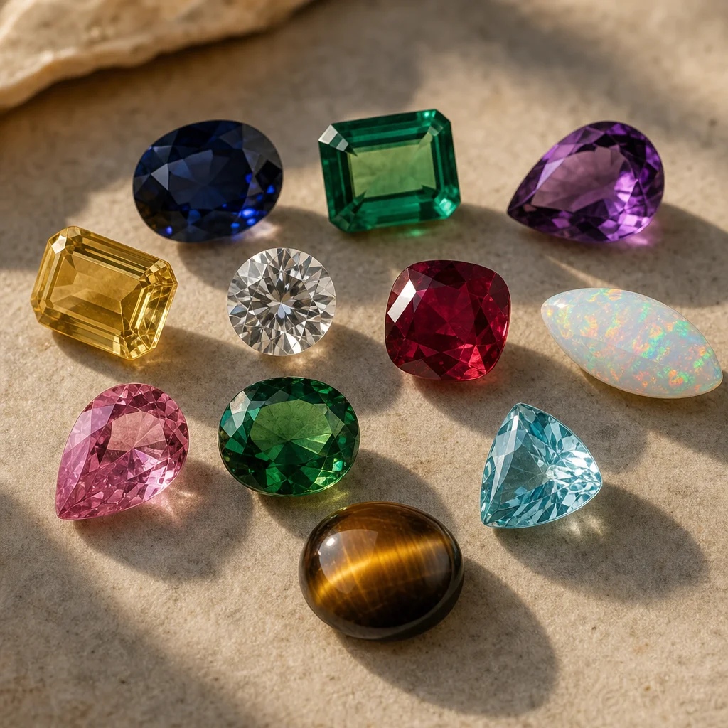 11 gemstones that look completely different