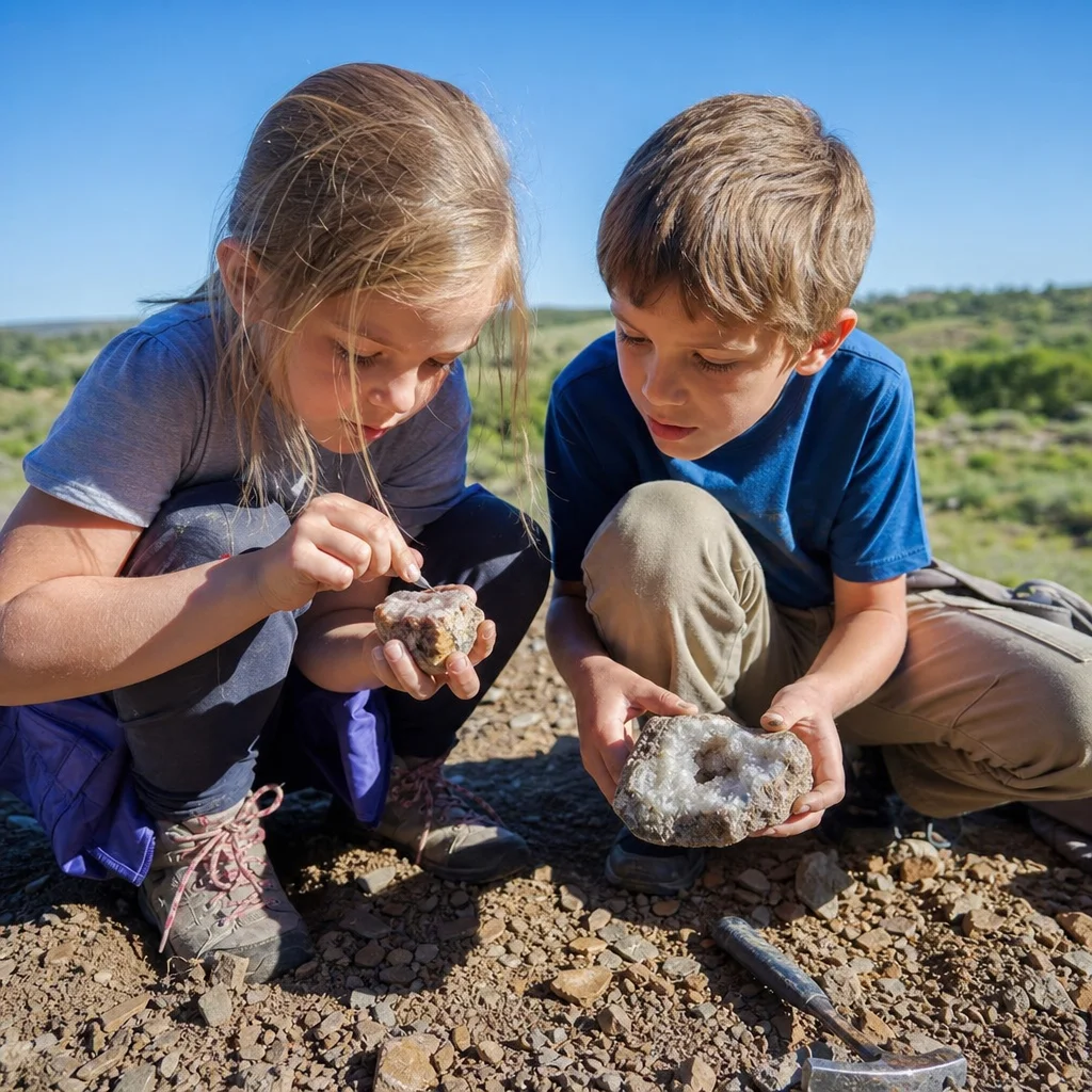 Getting Kids Into Crystal Collecting