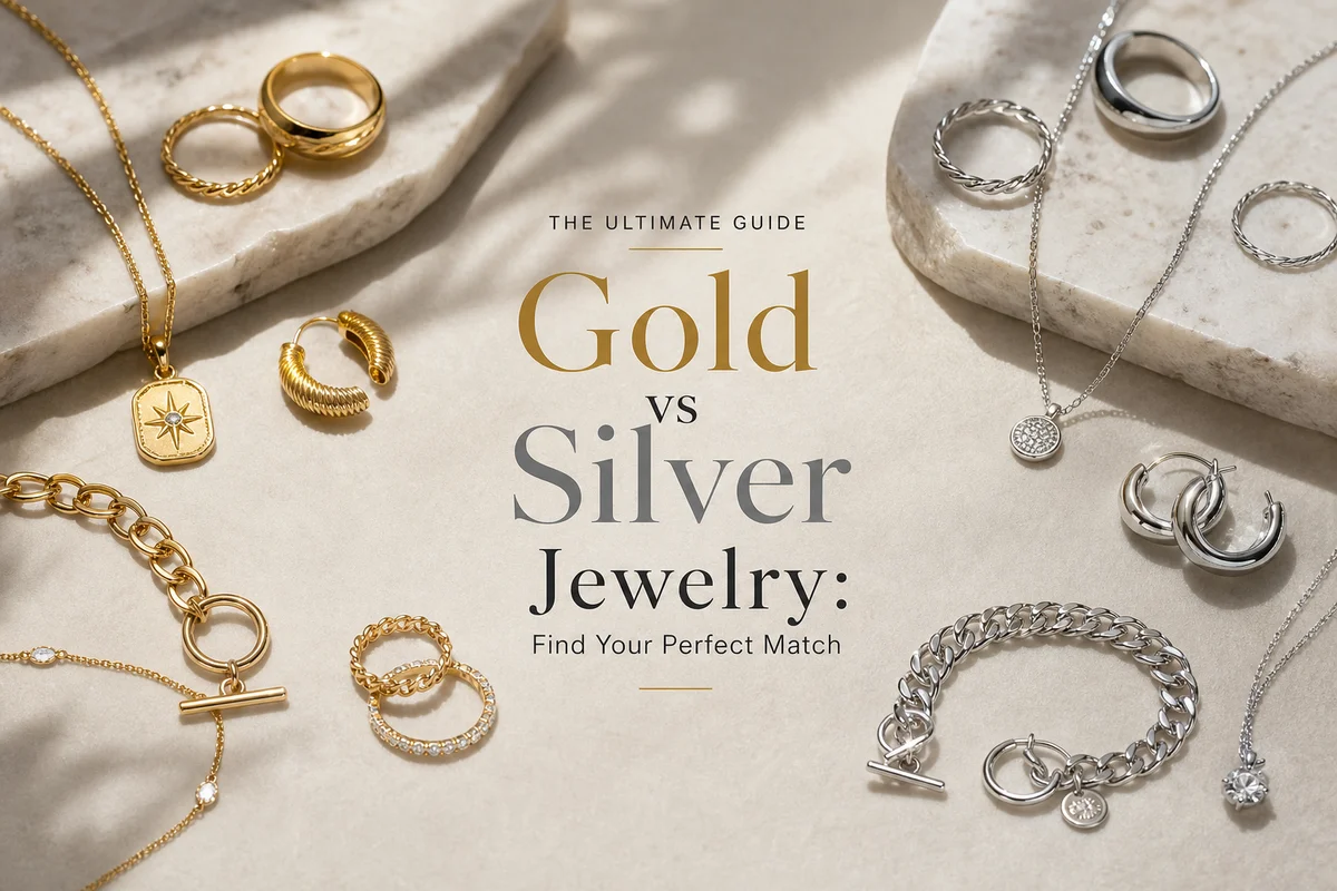 Gold vs Silver Jewelry: Find Your Perfect Match