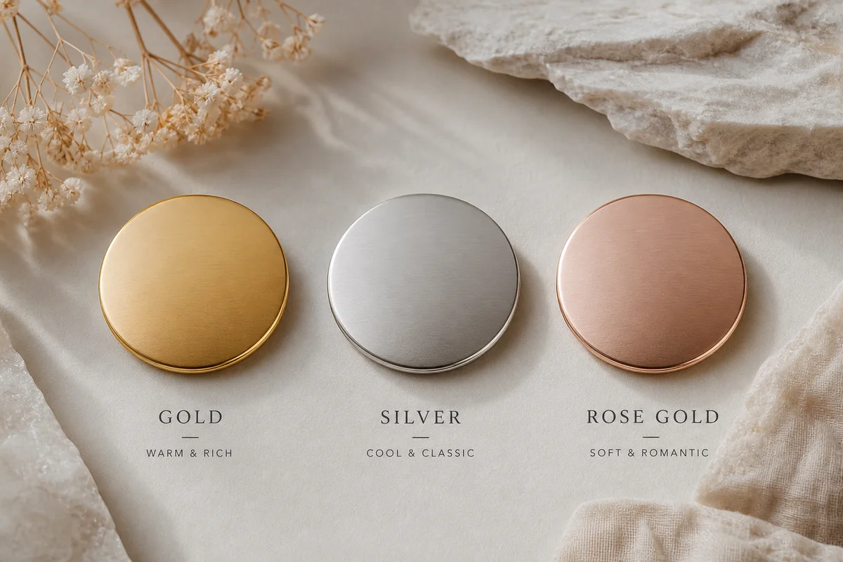Gold vs. Silver vs. Rose Gold: Metal Guide for