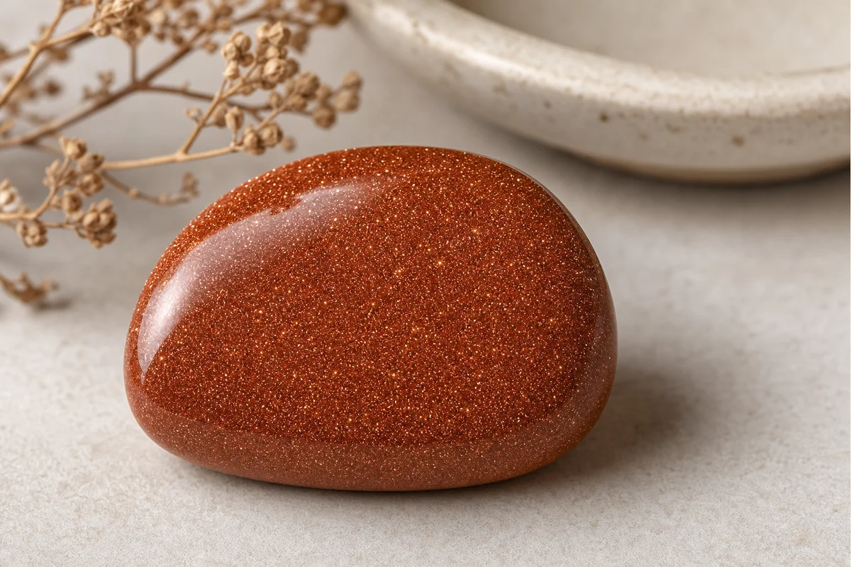 Goldstone Is Not a Natural Crystal (It Is Glass